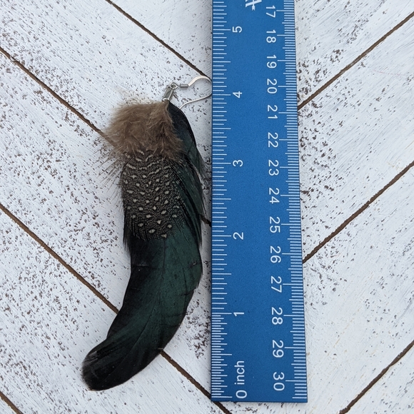 Feather Earrings - Picture 3 of 3